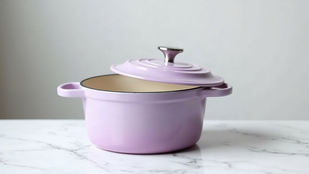 Purple Dutch Oven: Ciwete's Light Purple 4.4 qt and 6 qt, and How to Keep Pale Enamel Looking New