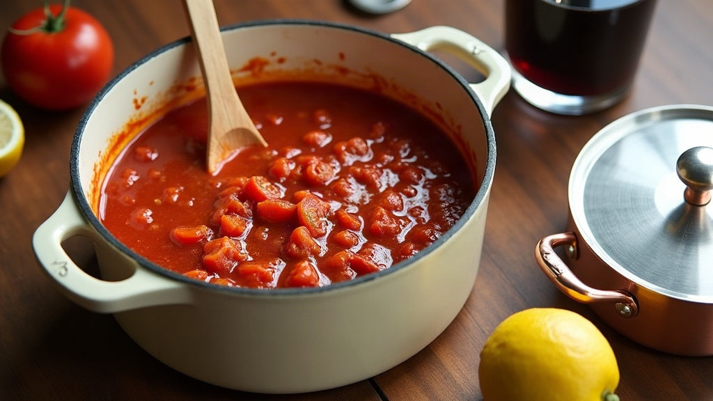Tomato Sauce, Wine and Lemon: Which Ciwete Pan to Use for Acidic Food