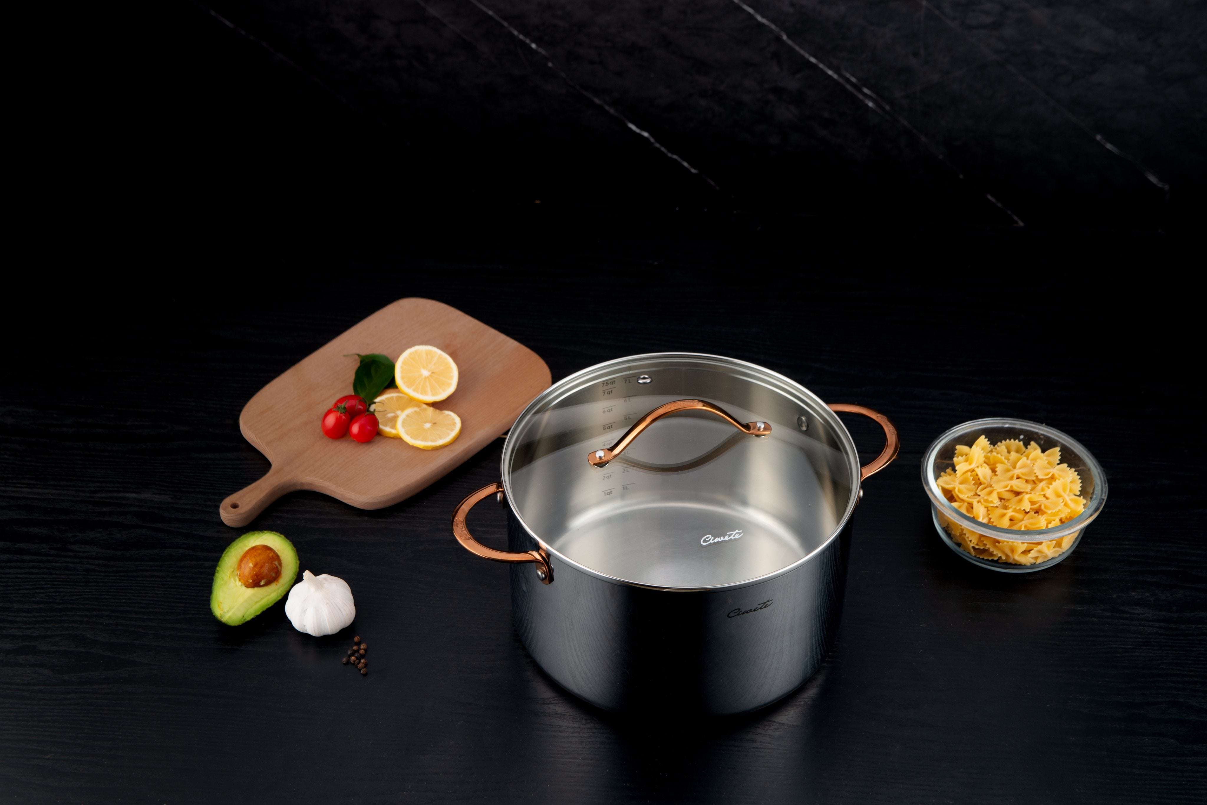 Royal Stock Pot with Lid 28cm