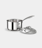 Ciwete Stainless Steel Sauce Pan with Lid, 2 qt / 1.89 L