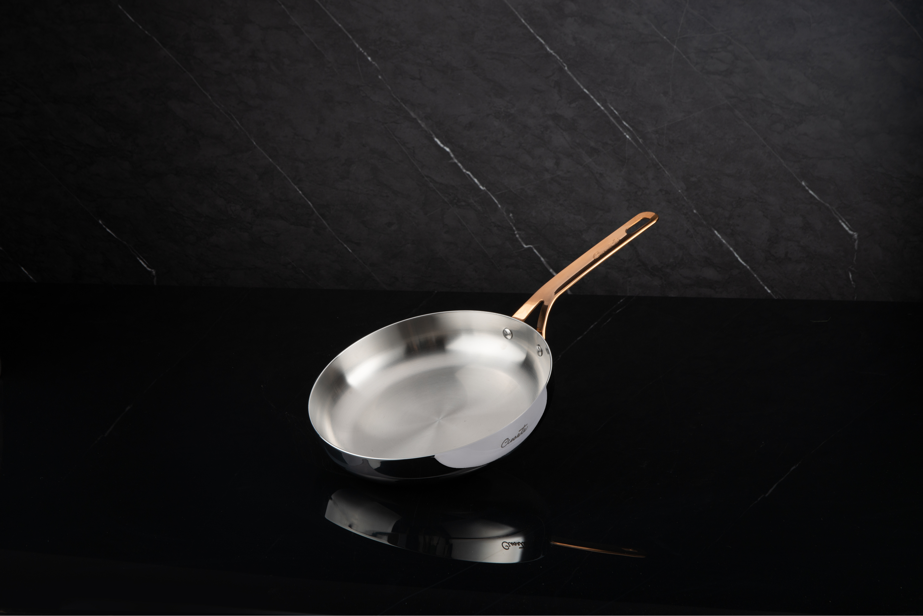Royal Frying Pan 20cm | Tri-Ply Stainless Steel | Ciwete